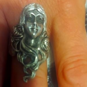Vintage Sterling Silver hand crafted ring